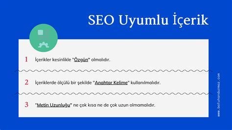 SEO Uyumlu İçerik Yazmanın Önemi