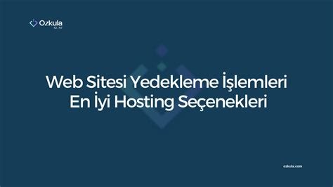 Websiteniz İçin En İyi Hosting Seçenekleri: Sıralama Yükseltme Etkisi